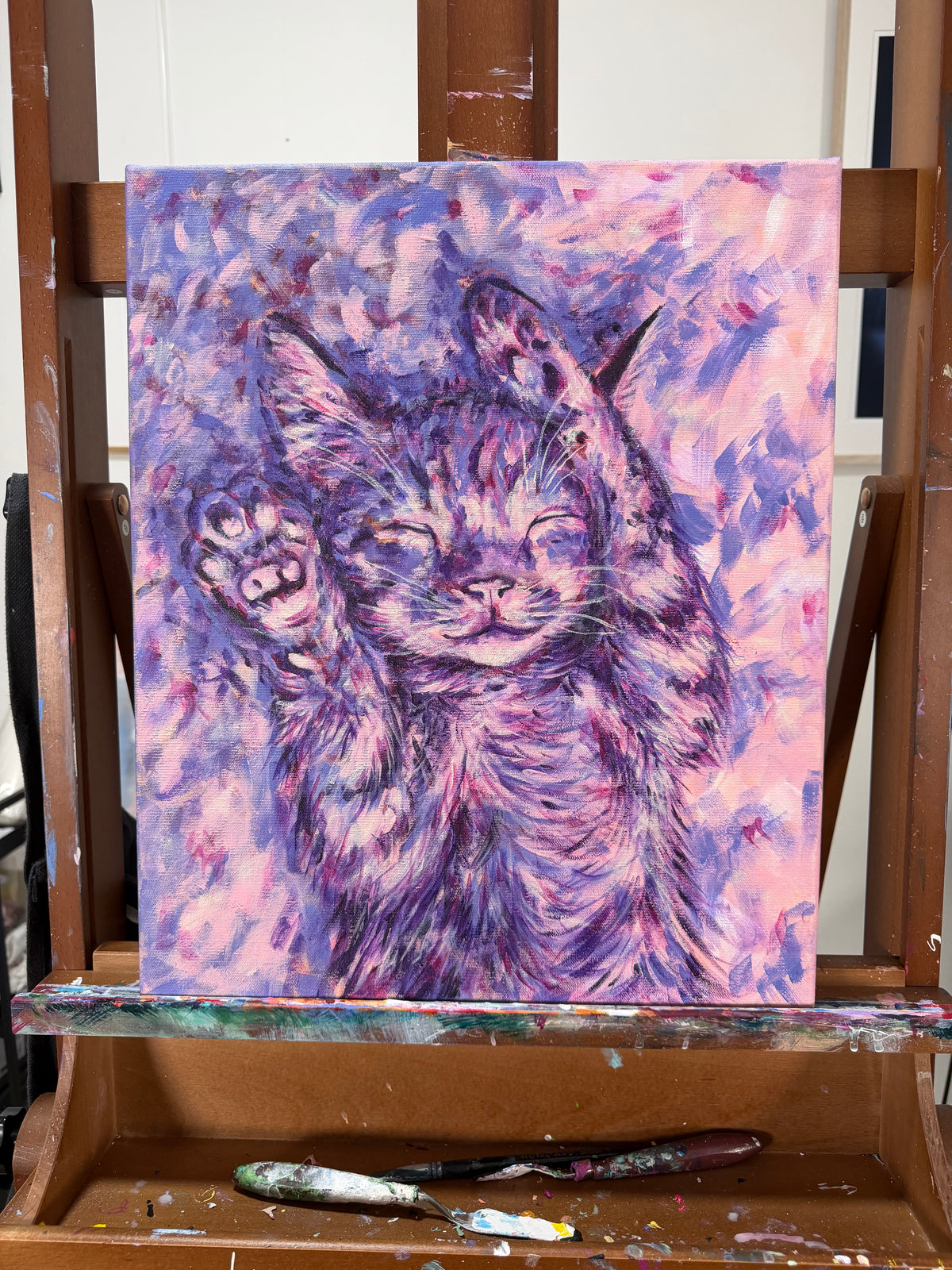 Cat Days (46cm x 38cm)